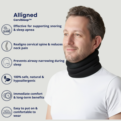 CerviSleep™ Neck Support Collar - Reduces Snoring & Neck Pain